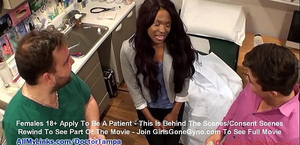  Ebony Student Hottie Misty Rockwell&039;s Gyno Exam Caught On Spy Cam By Doctor Tampa @ GirlsGoneGyno.com! - Tampa University Physical
